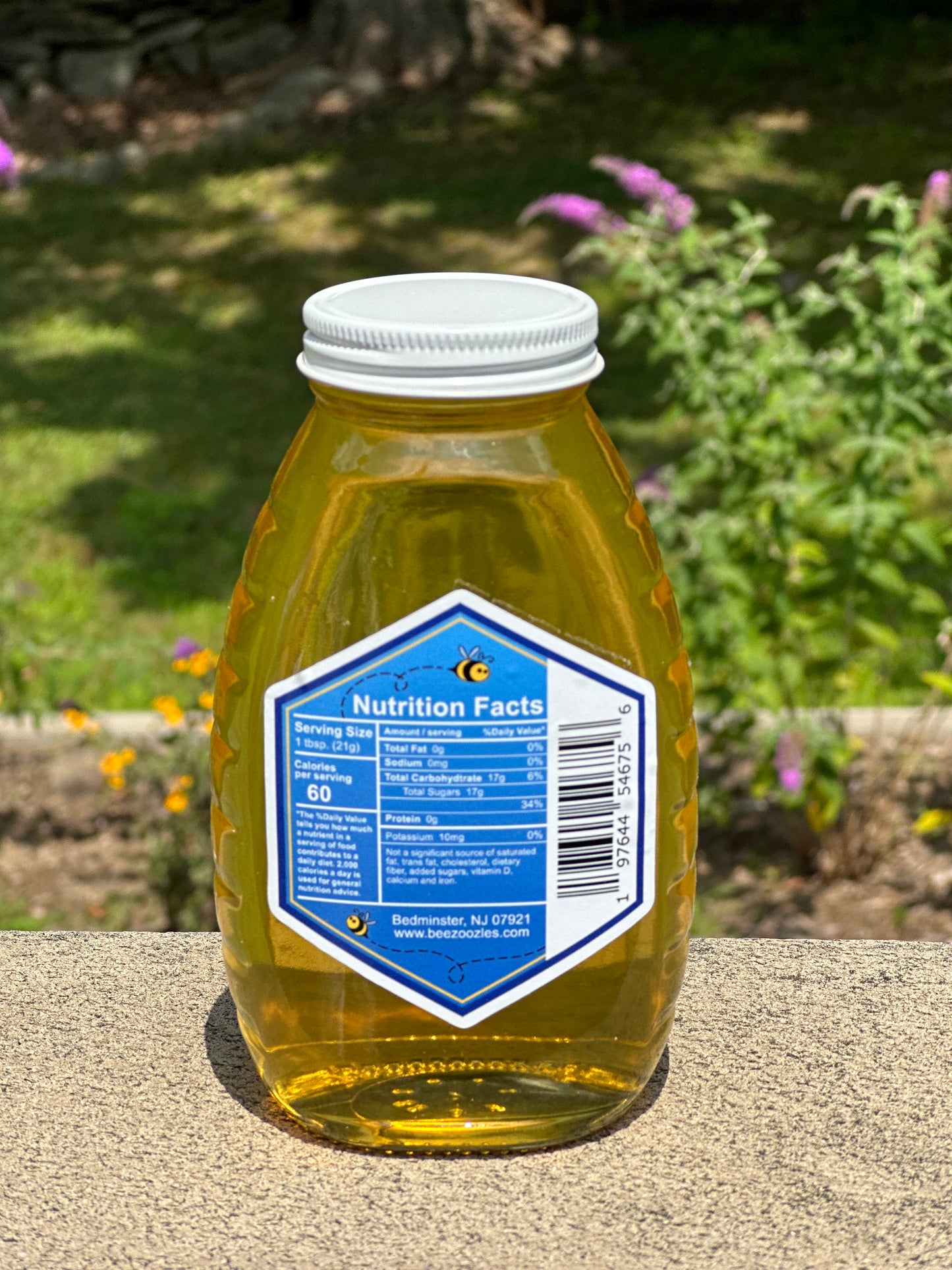 Spring Honey in Glass Jar - 1lb